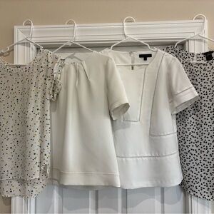 Elegant White Women's Blouse